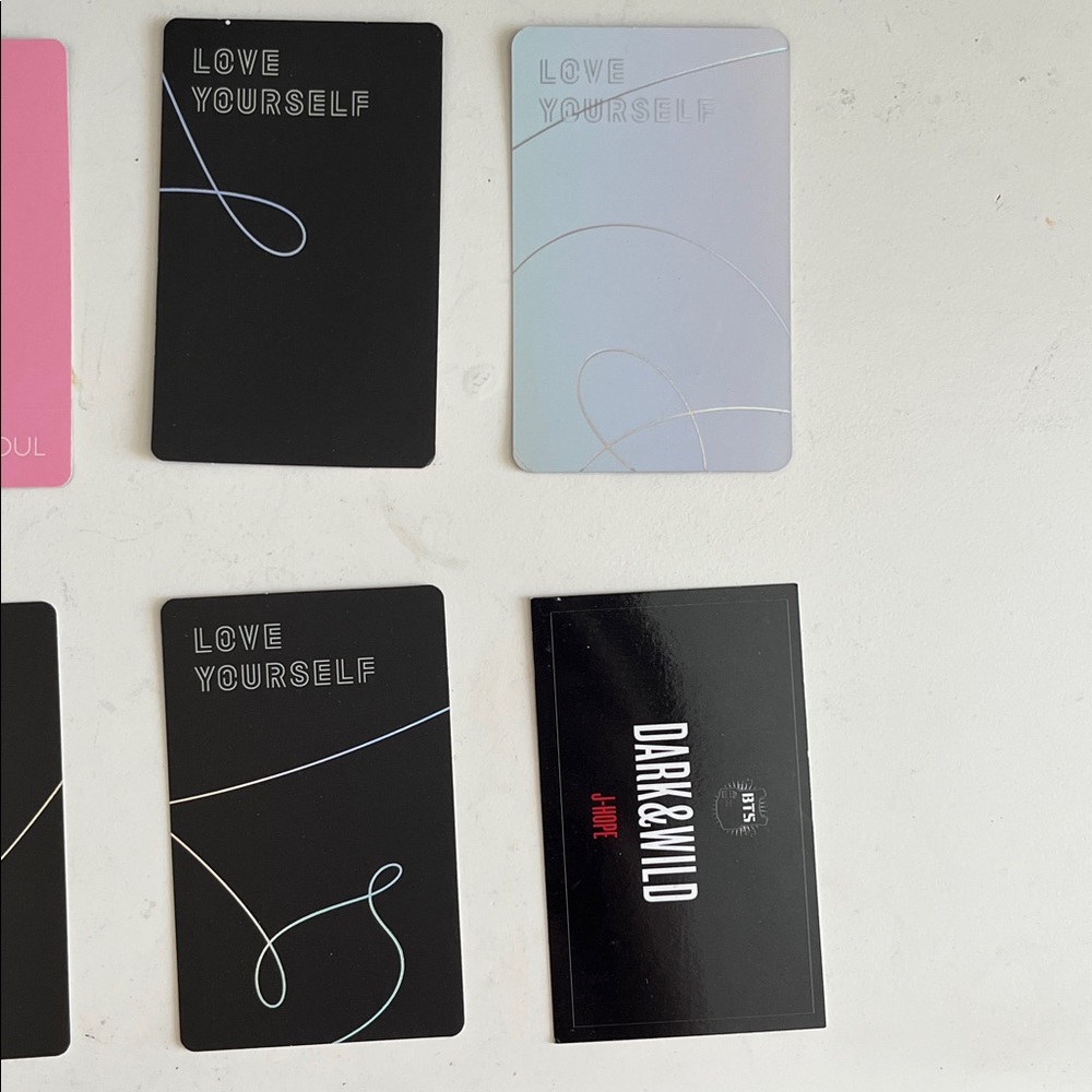 8 Assorted BTS Photocards: Map of the Soul, Dark and Wild, Love Yourself - Picture 6 of 6